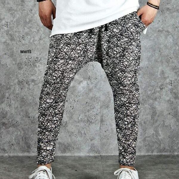 Zayra Cross Lining Printed Trouser.