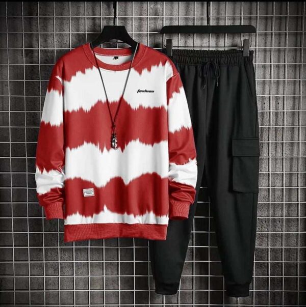 Zayra 2-Tone Cargo Trouser Style 2-Pcs Premium Quality Winter Tracksuit.