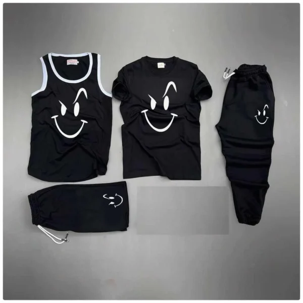 Zayra Naughty-Smile Bundle Of 4 Dry-Fit Complete Summer Deal.