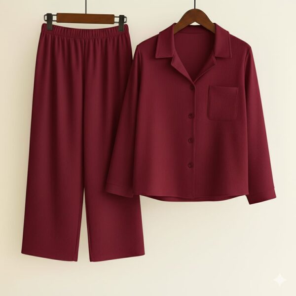 Zayra Western Shirt Style 2-Pcs Stiched Co-Ord Set