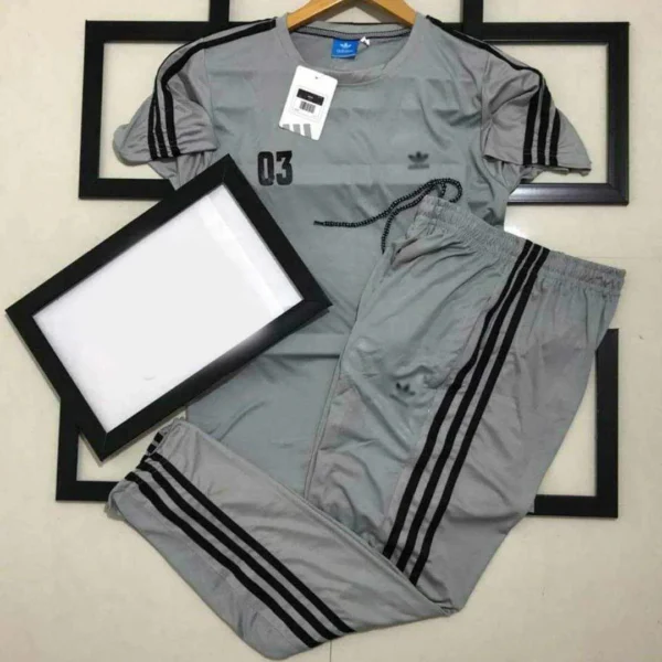 Zayra 3-Stripe Style Abibas 2-Pcs Summer Suit.