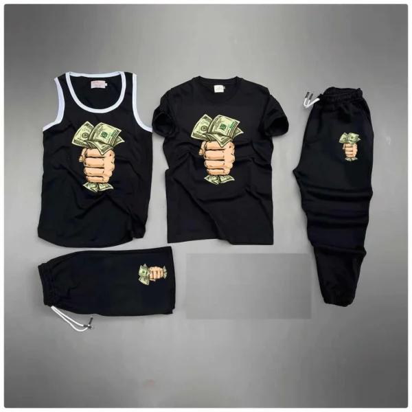 Zayra Dollar Capture Bundle Of 4 Dry-Fit Complete Summer Deal.